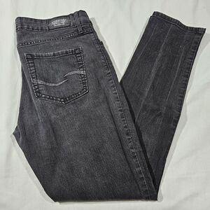 Signature by Levi Strauss Women's The Skinny Jeans Black Wash Misses 10 Medium